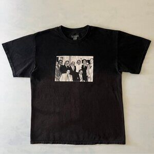 Deathwish Skateboards Family Skate Black Graphic T-Shirt Size L